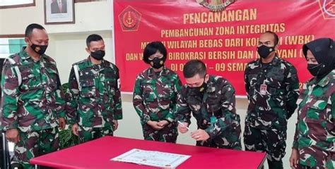 Pencanangan Zona Integritas Menuju Wilayah Bebas Dari Korupsi Dan