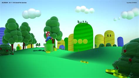 Super Mario 3d World Wallpaper Vibrant Hd Gaming Background By David Pla Sanchez