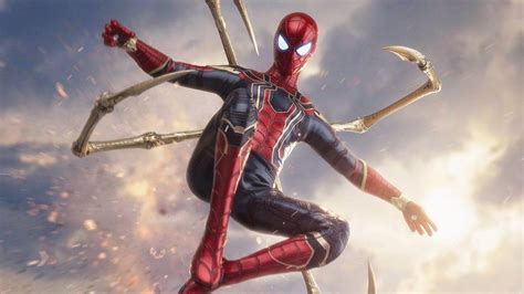 Avengers Spider Man 4k Infinity War Wallpaper