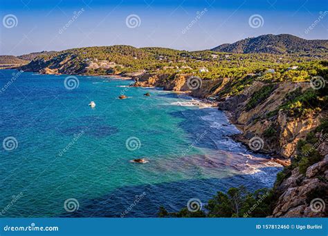 Nature Of Ibiza Balearic Islands Spain Stock Photo Image Of
