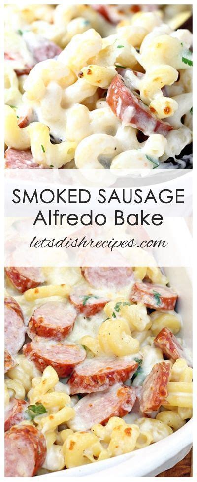 Maybe you would like to learn more about one of these? Spicy Smoked Sausage Alfredo Bake | Recipe | Smoked ...