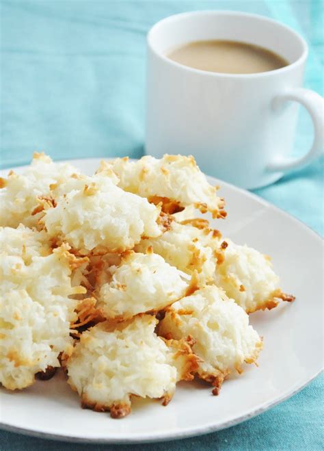 healthy coconut macaroons gluten free low carb dairy free 5 ingredients honey whats cooking