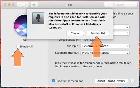 Enable Disable Siri On Macos Sierra MacBook IMac Mini Disability