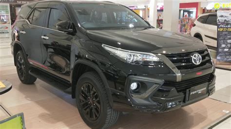 All New Fortuner Trd Sportivo Black Edition Youtube