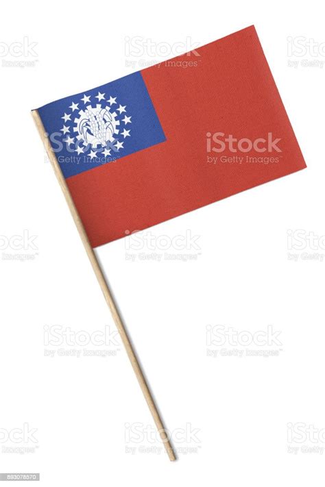 Bendera Myanmar Foto Stok Unduh Gambar Sekarang Bendera Myanmar