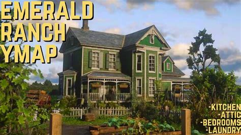 Emerald Ranch House Build 🐄 Redm Mlo Ymap Custom Interior Red Dead