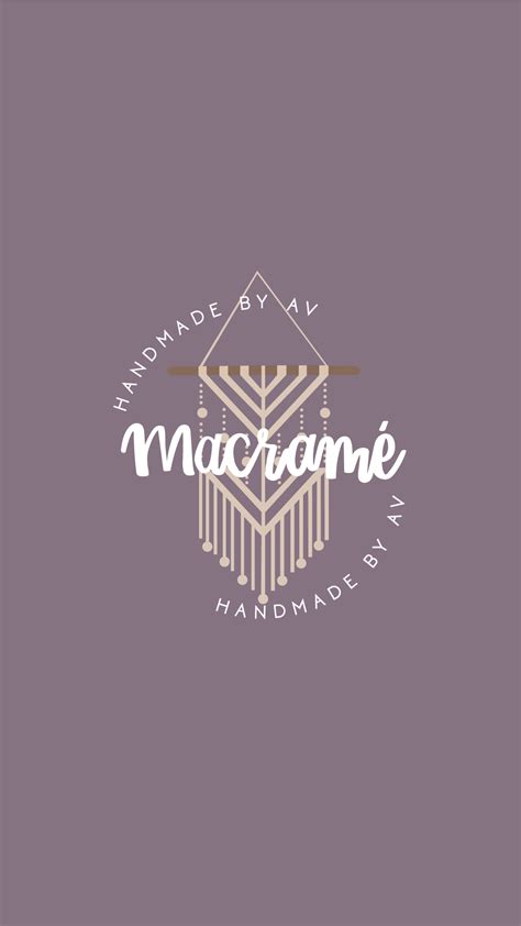 Logo For Macramé Business On Behance