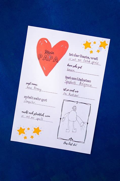 (werbung) auch wir machen mit den kindern zum vatertag ein schraubenmännchen. Vatertagsgeschenk basteln: 4 einfache Ideen — Mama Kreativ ...