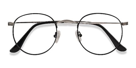 Daydream Round Black Silver Full Rim Eyeglasses Eyebuydirect