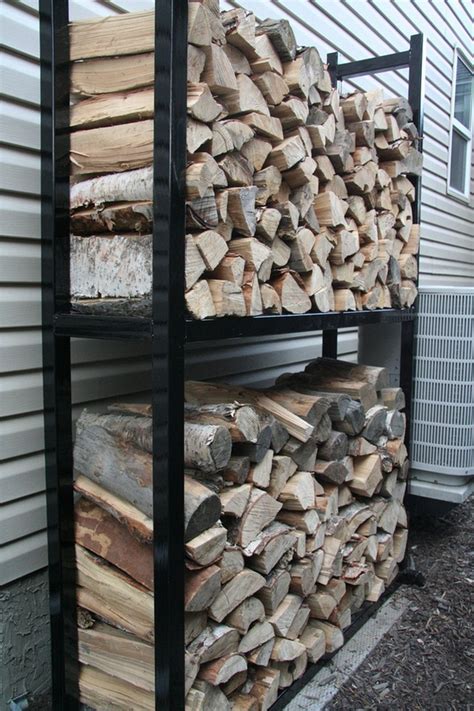 25 Stunning Diy Outdoor Firewood Rack Ideas