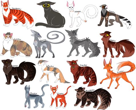 Warrior Cats Characters Thunderclan Care About Cats