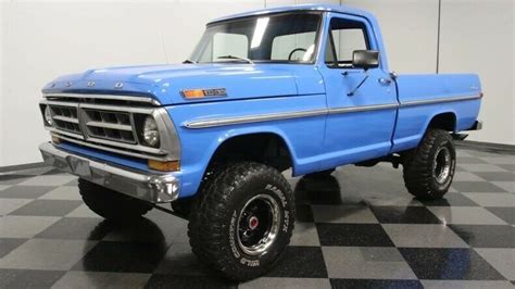 1972 Ford F 100 Custom 4x4 Classic Ford F 100 1972 For Sale