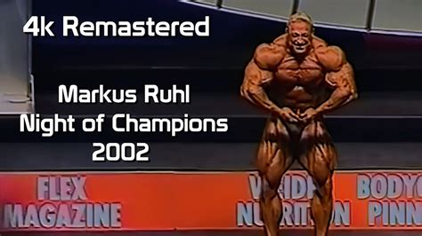 Markus Ruhl 2002 Night Of Champions 4k Remastered Youtube