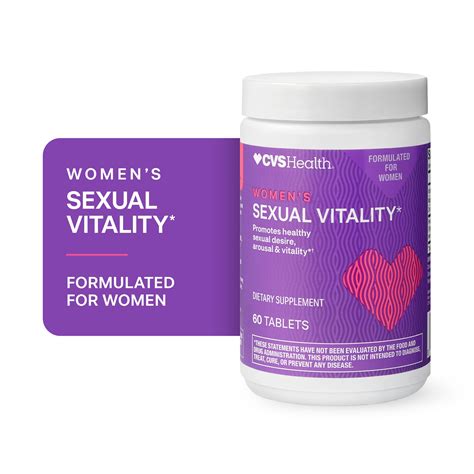 Cvs Health Womens Sexual Vitality 60 Ct Ingredients Cvs Pharmacy