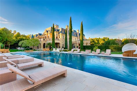 Grand French Chateau Style Mega Mansion In Beverly Hills Luxury
