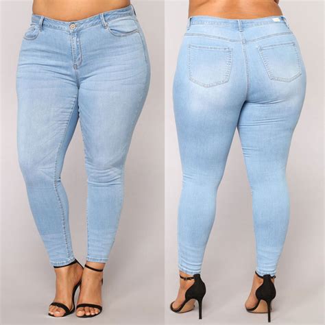 china plus size fashion high waist denim ripped jeans woman china women jeans and ladies jeans