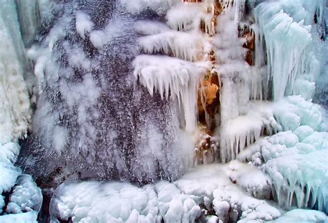 Ice Ice A Frozen Waterfall In March In Juneau Alaska Ou Flickr