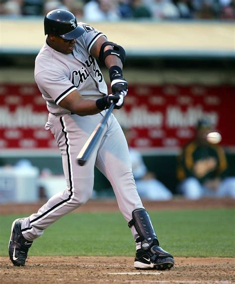 Frank Thomas - Hall of Famer | White sox baseball, Chicago white sox