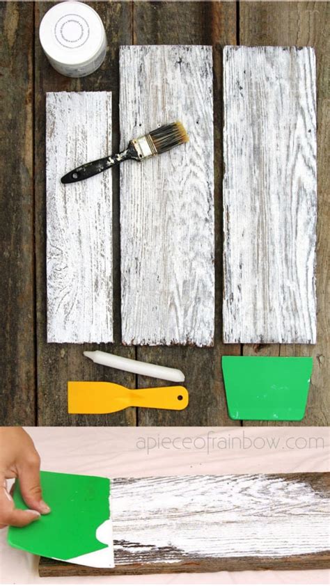 How To Whitewash Wood In 3 Simple Ways A Piece Of Rainbow