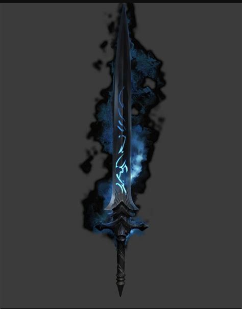 Void Sword A Very Powerful Sword With A Power Of Blue Fire Konakoa And