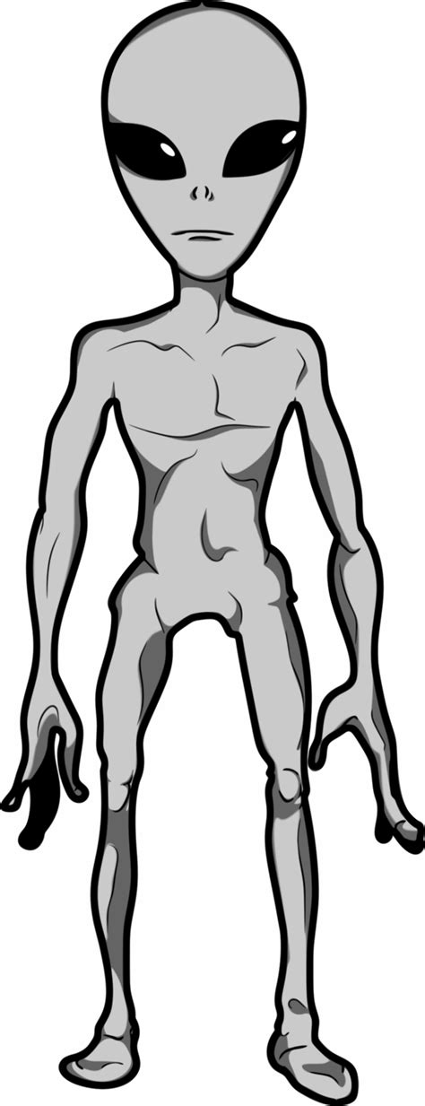 Clipart Grey Alien Humanoid Clipart Best Clipart Best