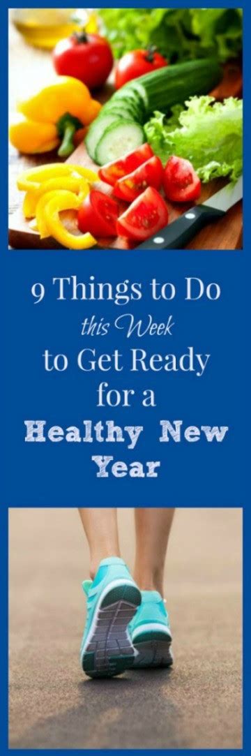 8 Things To Do Today To Get Ready For A Healthy New Year