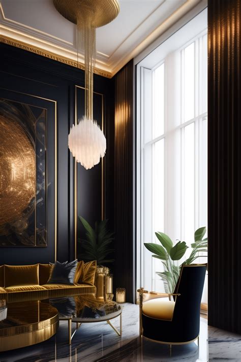 Lexica Stunning Lavish Apartment Interior Design Marble Floor High