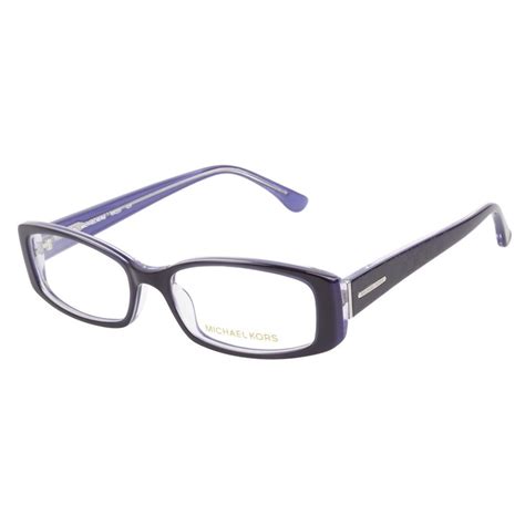 michael kors mk220 424 blue prescription eyeglasses shopping the best prices
