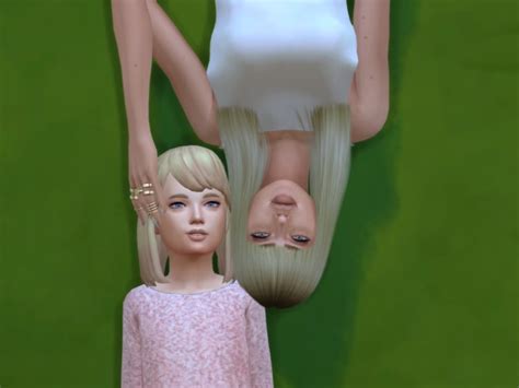 Mother And Daughter Photo Inspired Pose By Meanwhile Simming At Tsr
