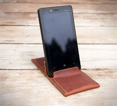 wezel leather wallet  phone stand
