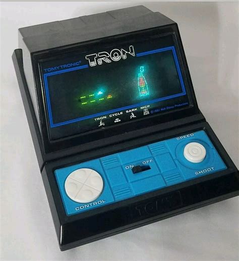 Tron 1980s Hand Held Video Game Game Boy Advance Sp Games Game Boy