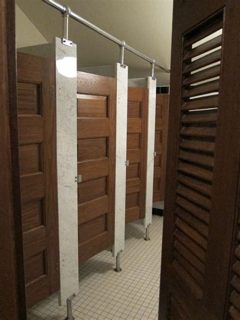Bathroom Stall Doors Wood Bathroo Mairvent Cover