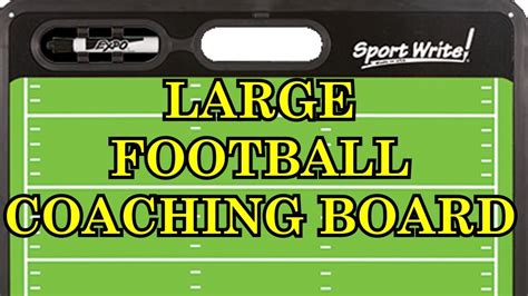 Football Dry Erase Board