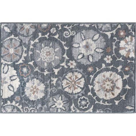 Tayse Rugs Madison Gray 2 Ft X 3 Ft Scatter Area Rug Mdn3109 2x3