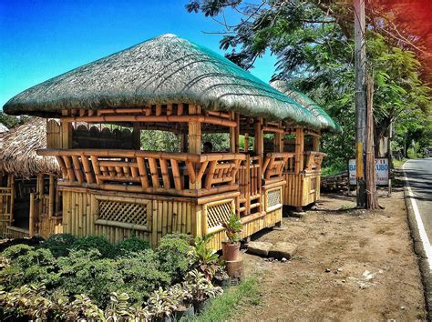 Bahay Kubo Nipa Hut Bahay Kubo Bamboo Architecture Bamboo
