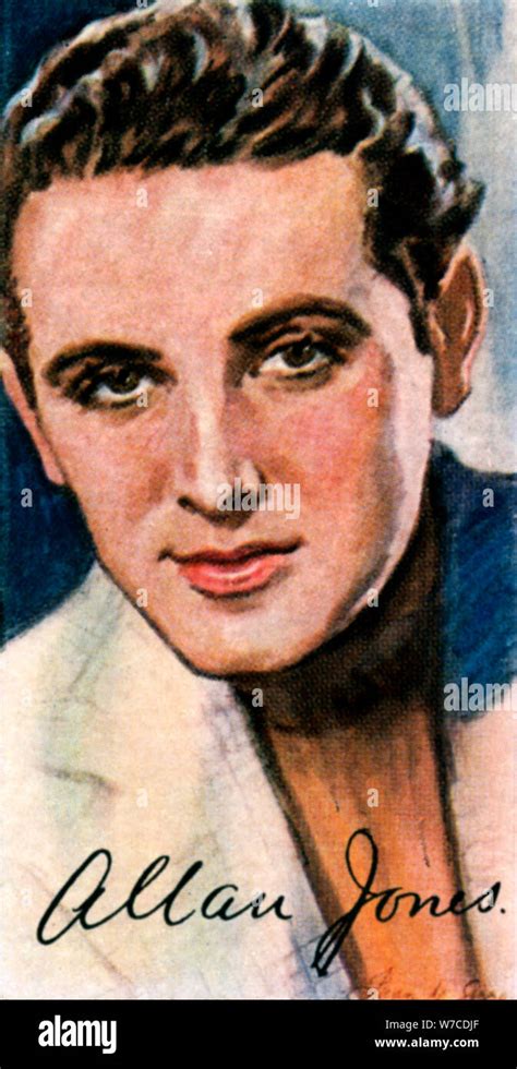 Allan Jones 1907 1992 American Actor And Singer 20th Century