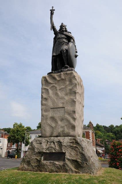 Statue Of King Alfred The Great © Philip Halling Geograph Britain