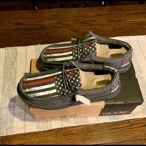 Hey Dude | Shoes | Hey Dude Wally Dark Patriotic Usa Flag Red White