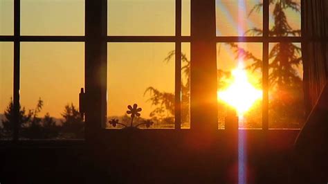 Summer Sunrise Through Bedroom Window Youtube