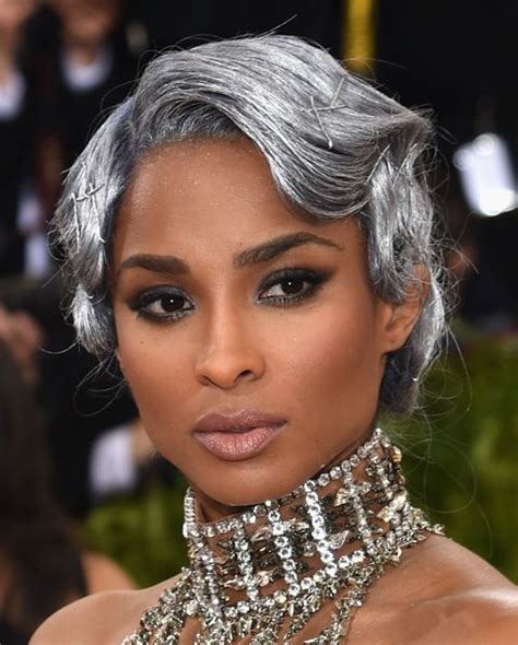 Silver Hair Idea Photos Celebrities With Gray Hair