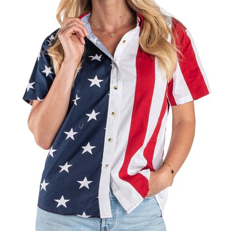 women s american flag apparel the flag shirt