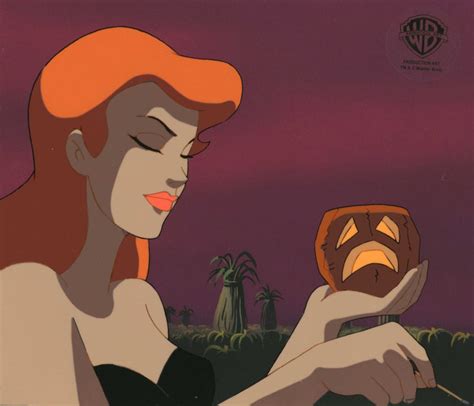 Batman The Animated Series Original Production Cel Poison Ivy Choice