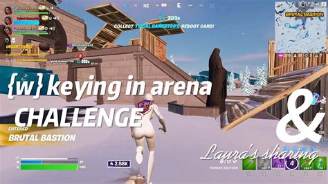 W Keying In Arena Challenge Youtube