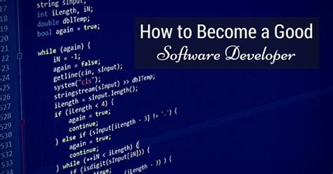 How To Become A Good Software Developer 19 Best Tips Wisestep