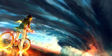 Into The Storm By Yuumei On Deviantart