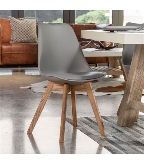 This classic chair design is made to work with a range of interior design styles. Cody Dining Chair - Grey | Dining Room Chairs for Sale