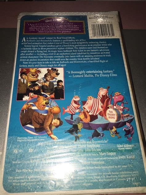 Disney Vhs Masterpiece Collection Bedknobs And Broomsticks My Xxx Hot