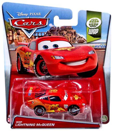 Disney Pixar Cars Wgp Lightning Mcqueen 155 Diecast Car