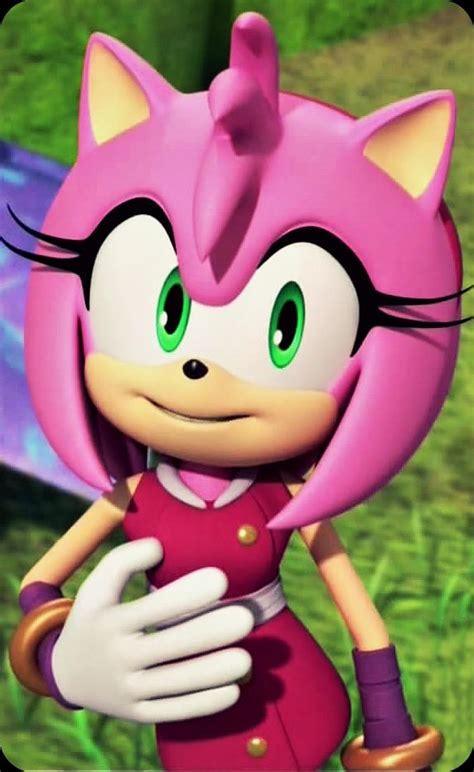 Sonic Boom Amy Rose Amy The Hedgehog Sonic