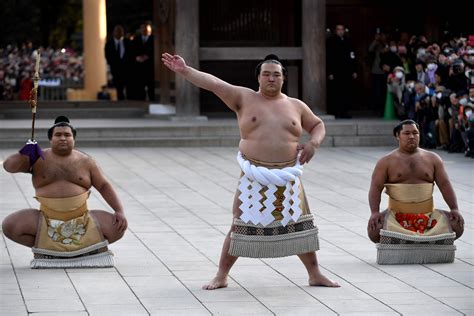 Newly Promoted “yokozuna” Or Sumo S Grand Champion Kisenosato C